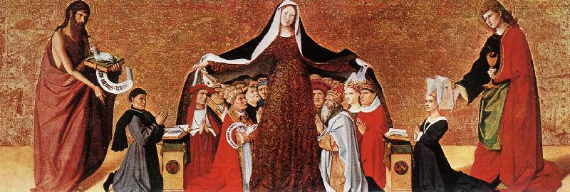 CHARONTON, Enguerrand The Virgin of Mercy kjgu Spain oil painting art